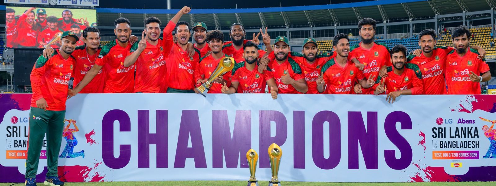 Bangladesh Clinch T20 Series with Commanding Chase